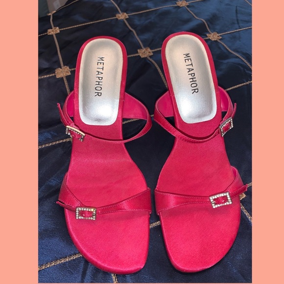 Metaphor Shoes - Hot Pink Pumps Prom Formal